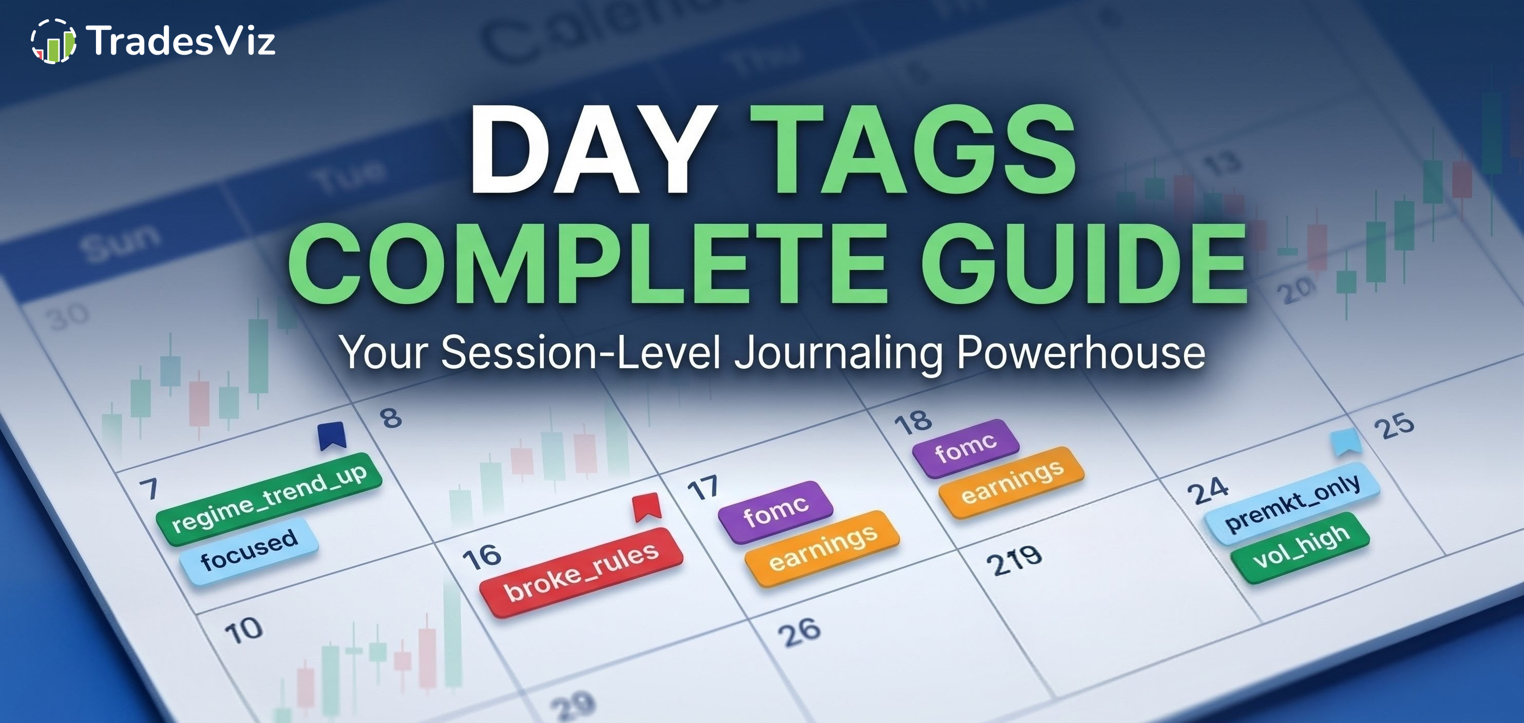 Day Tags and Day Tag Groups: A Complete Guide on Day-based trading analysis