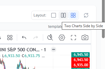 Layout Selector in Trade Explore